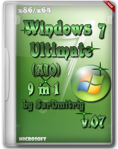 Windows 7 SP1 AIO (9 in 1) x64/x86 by SarDmitriy