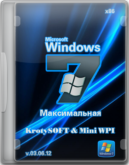 Windows 7 x86 Максимальная KrotySOFT