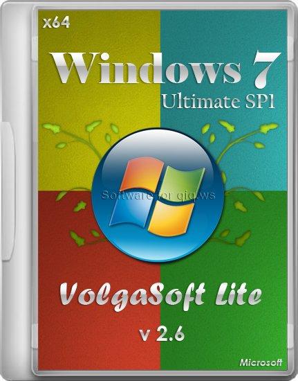 Windows 7 Ultimate SP1 x64 VolgaSoft Lite v 2.6
