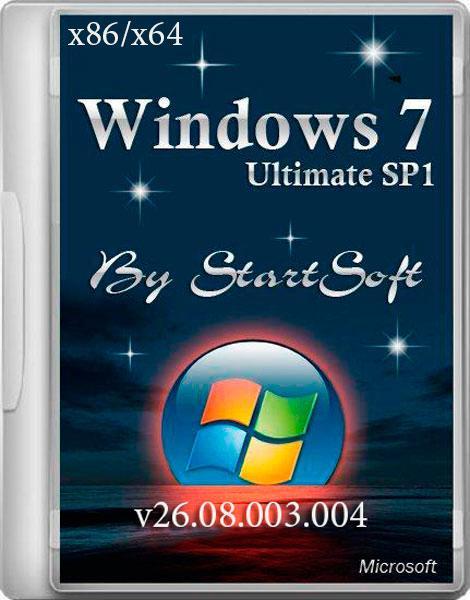 Windows 7 Ultimate SP1 By StartSoft v26.08.003-004 